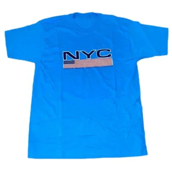 NEW YORK CITY T-SHIRT NO TAGS NEW WITHOUT TAGS EST. SIZE L - Picture 1 of 5